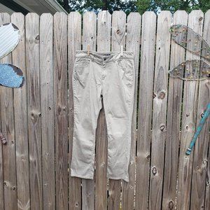 Lee Riders Midrise/straight leg - Khaki - size 14Petite (#180);